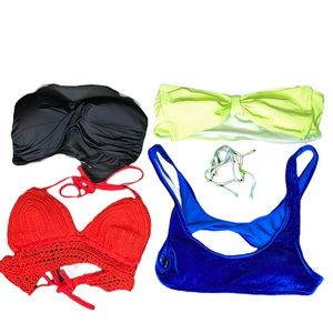 Assortment of Summer Swim Bikini Tops!